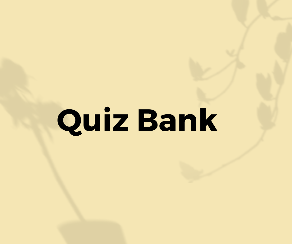 Quiz Bank